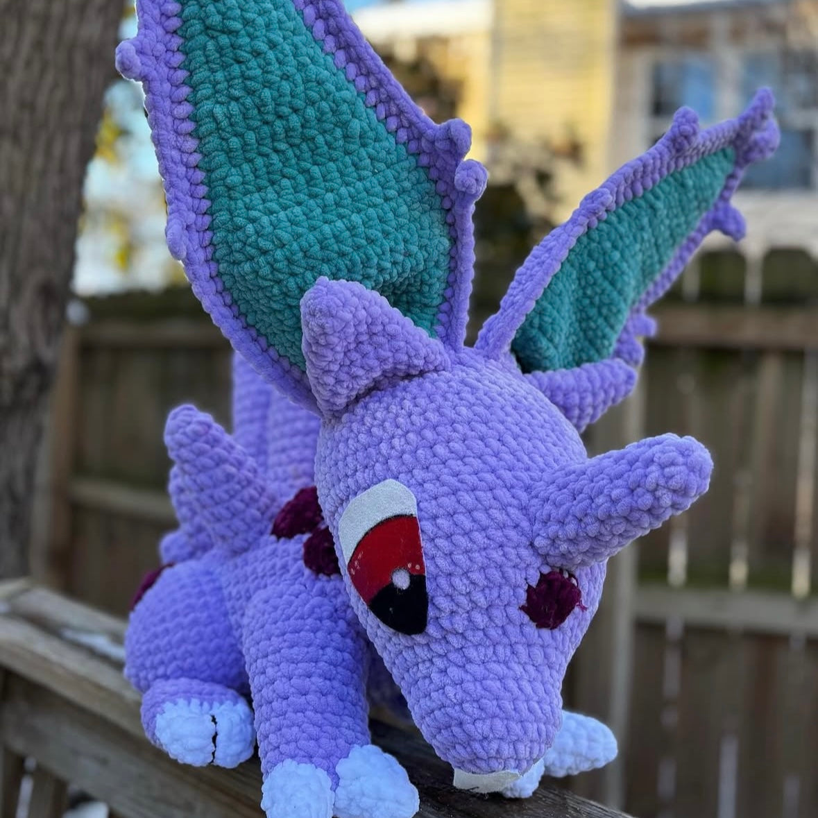Nidoran Plushie READY TO SHIP