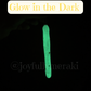 Glow in the Dark Painted Crochet Hook