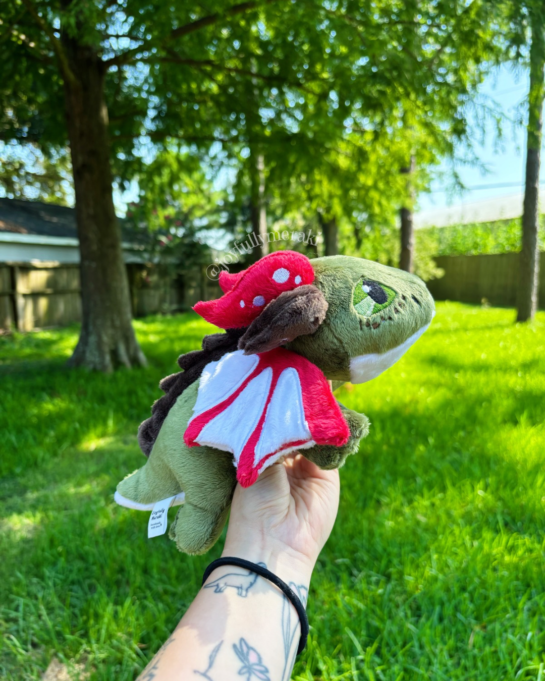 Mushroom Dragon (ready to ship!)