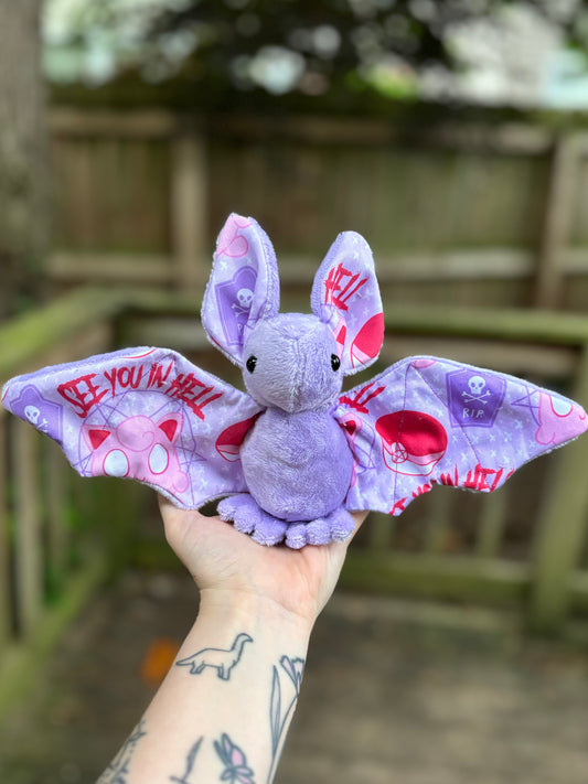 Jigglypuff Hex Stuffed Plush Bat