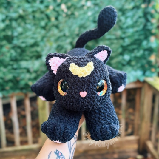 Luna Cat Plushie READY TO SHIP