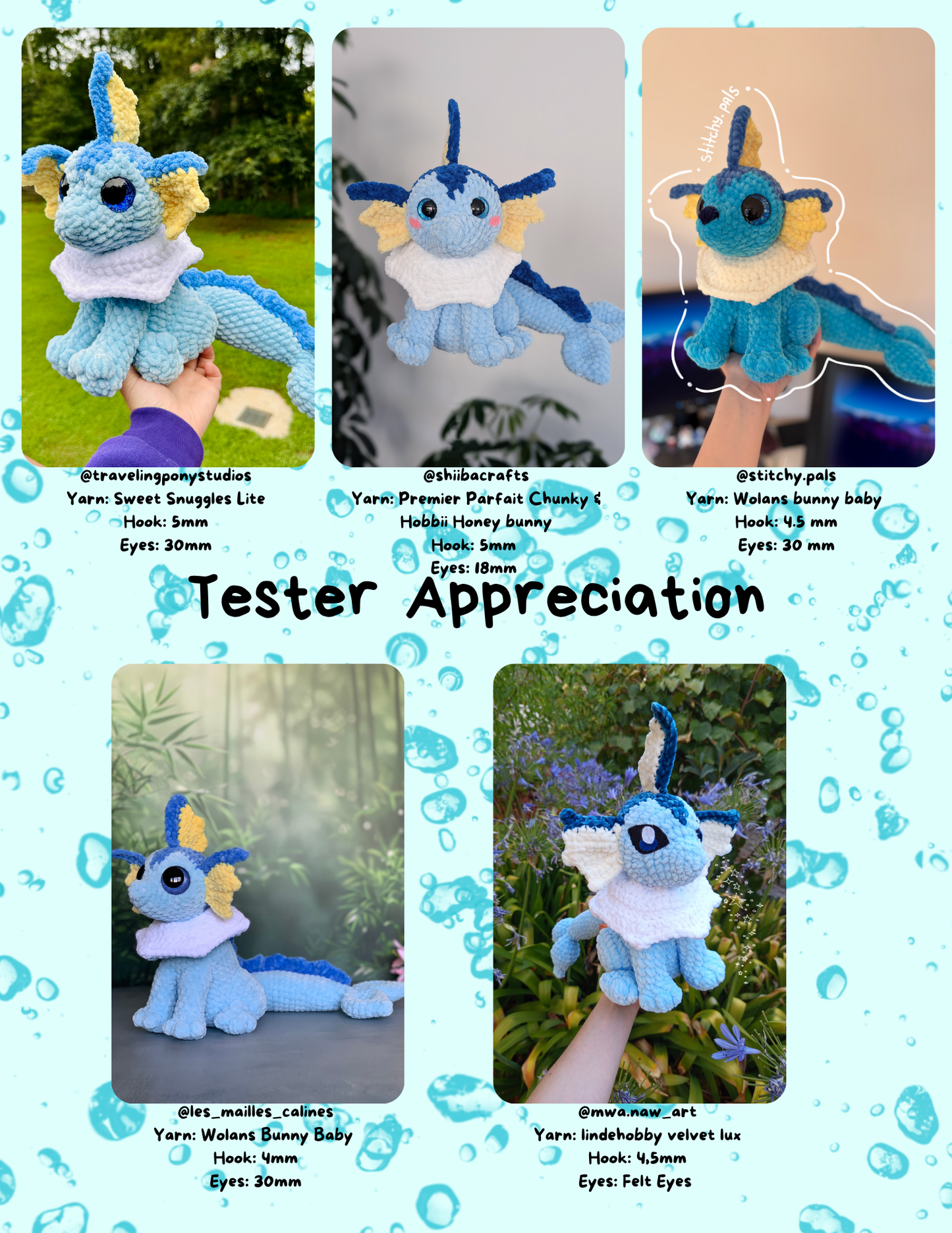 Water Fox PDF Pattern