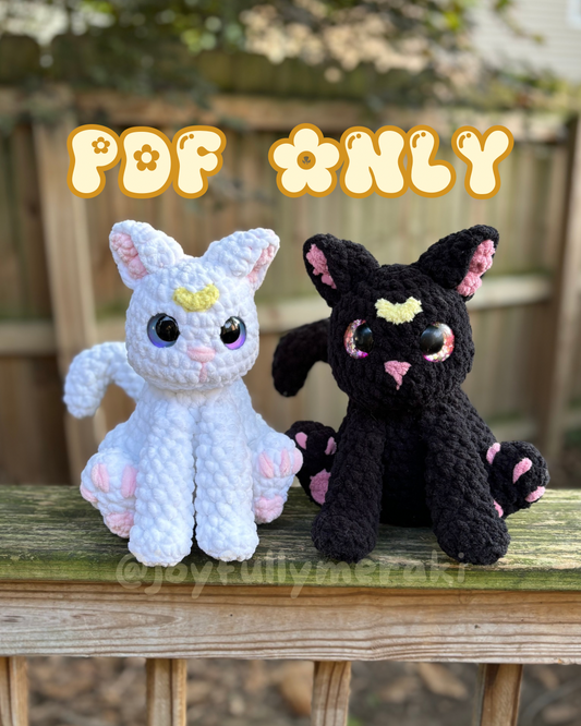 Callisto the Moon Kitty PDF Pattern