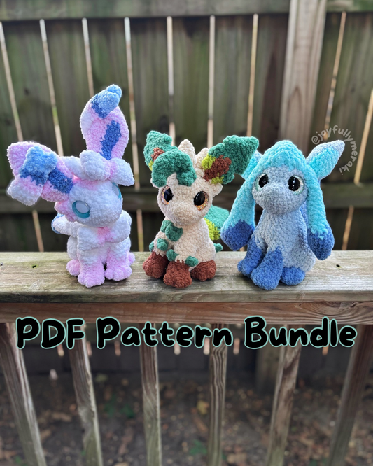 Gen IV & VI: Grass, Fairy and Ice Fox PDF BUNDLE