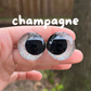 Hand Painted Kawaii Safety Eyes