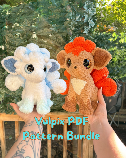 Vulpix PDF Pattern Bundle