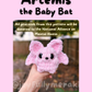 Artemis the Baby Bat PDF Pattern