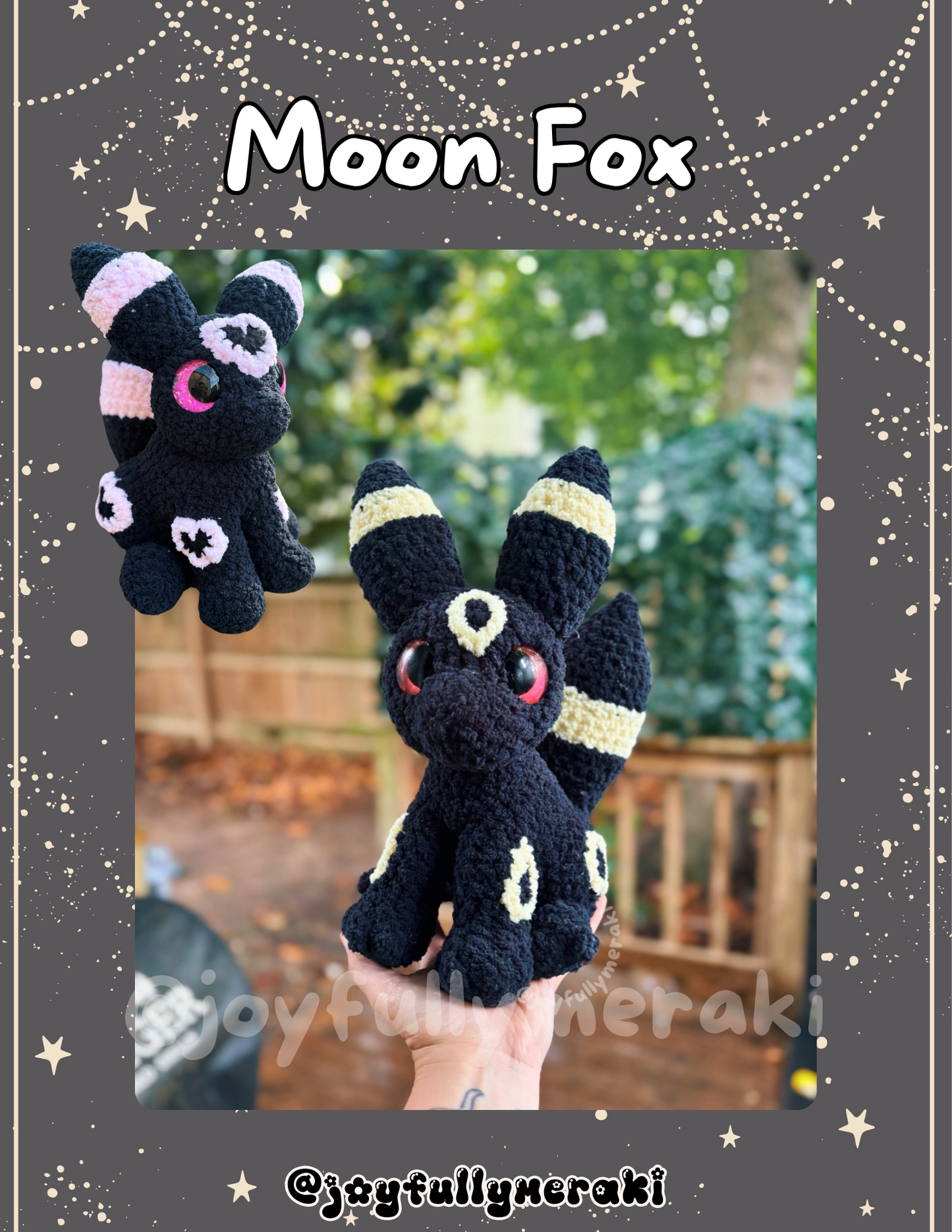 Moon Fox PDF Pattern