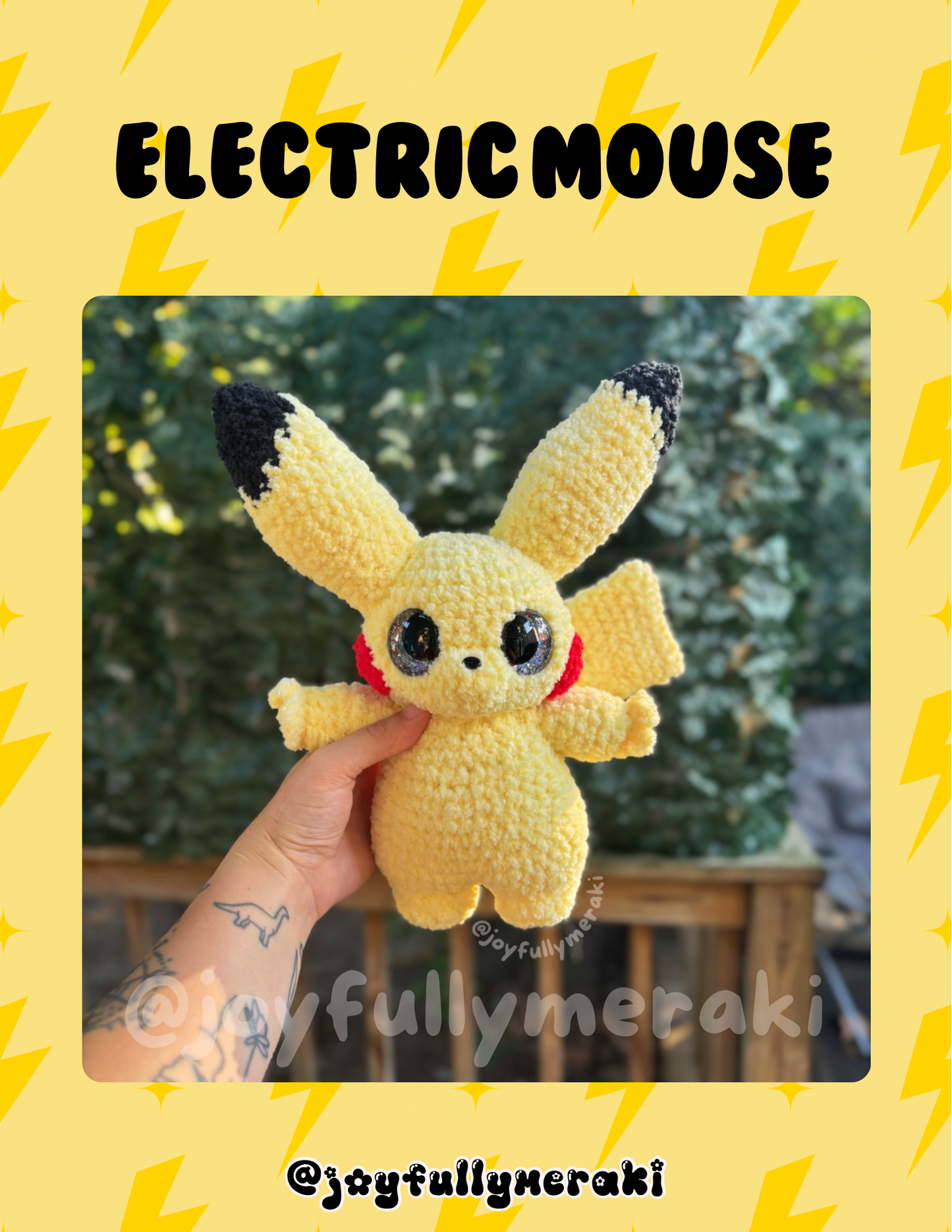 Electric Mouse PDF Pattern