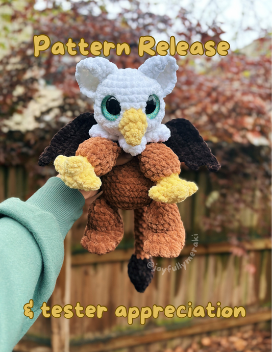 Baby Griffin PDF Crochet Pattern
