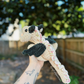 Floral Dragon Crocheted Plushie