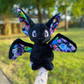 Spooky Monsters Bat Plushie (ready to ship)