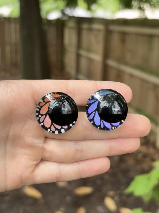 Hand Painted Butterfly Kawaii Safety Eyes