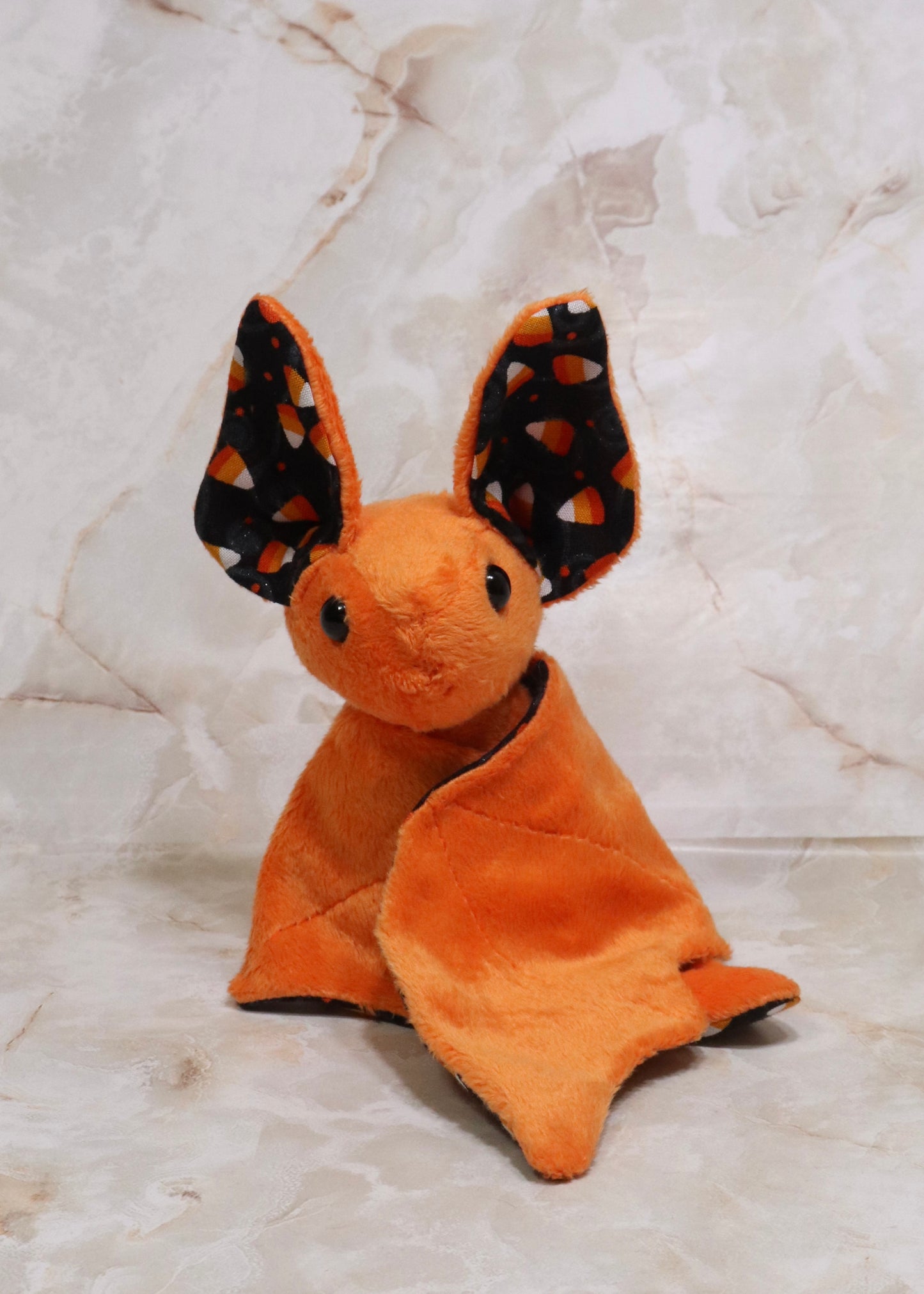 Candy Corn Stuffed Plush Bat