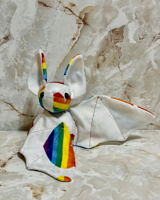 Pride Stuffed Plush Bat