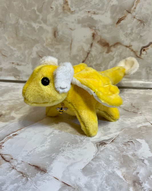 Yellow Mini Dragon Plushie