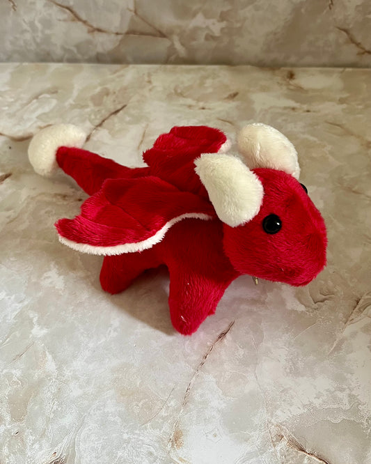 Red Mini Dragon Plushie